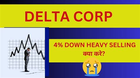 Delta Corp Share Big Rejection Delta Corp Share Latest News Delta