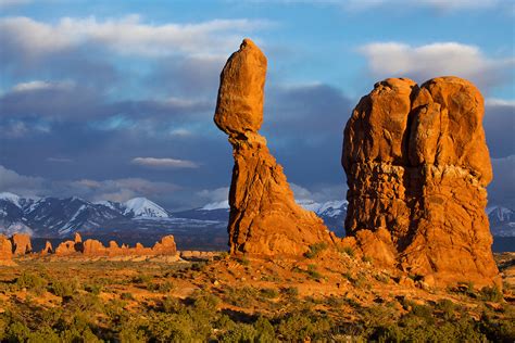 Balanced Rock Sunset Rozanne Hakala Photography