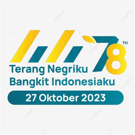 Logo Resmi Hari Listrik Nasional 2023 Cerah Negaraku Vektor Halaman