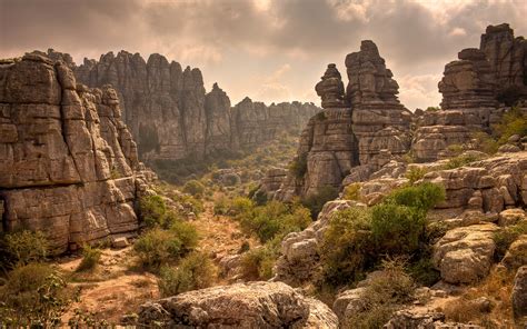 Wallpaper Landscape Rock Nature Stones Cliff Valley Arch Ruins