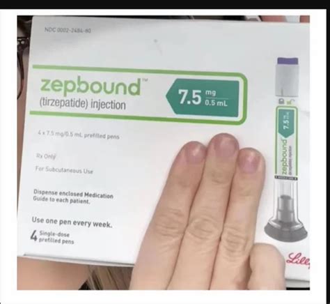 Zepbound 7 5 Mg Injection At Rs 5000 Box Tirzepatide Injection In Sas