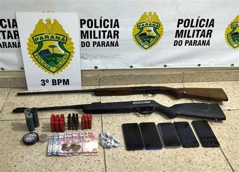 Pm Prende Tr S Pessoas Envolvidas Em Assalto E Apreende Armas Muni Es