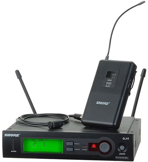 Shure SLX Wireless Bodypack System With WL185 Mic H5 518 542 MHz