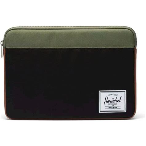 Herschel Anchor Sleeve pro Macbook notebook 13 černý zelený iWant cz