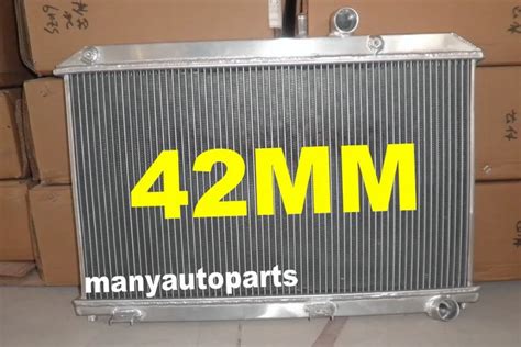 Mm Row Aluminum Racing Radiator For Mazda Rx Rx Se L Manual