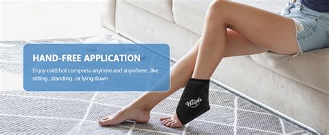 Amazon Hilph Ankle Ice Pack Wrap Reusable Gel Ice Pack For Ankle