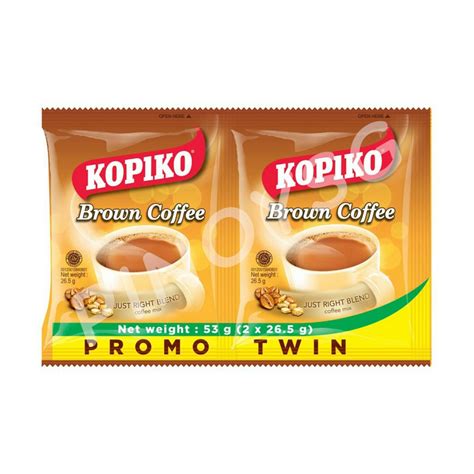 Kopiko Coffee Brown Coffee Twin Pack 53g