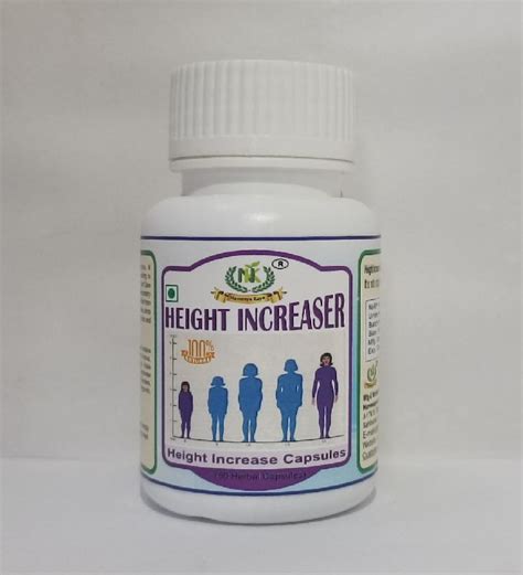 FOOD GRADE Height Increaser Capsules Certification ISO GMP At Rs