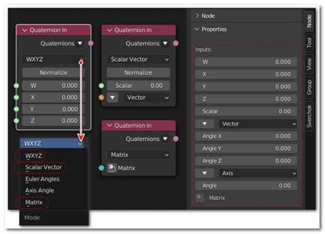 Quaternion In Sverchok 1 2 0 Documentation