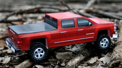 Build Your Own 2014 Chevrolet Silverado Out Of Paper Autoevolution