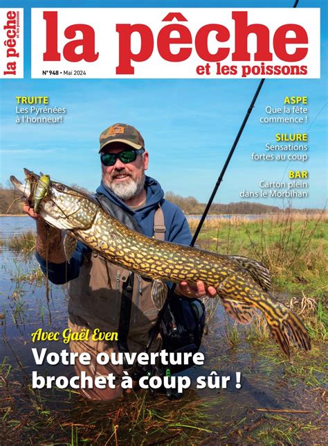 Gratuit les 1ères pages du n948 de La Pêche et les poissons mai