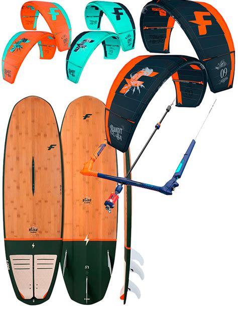 Pack Kitesurf F One Bandit S Slice Bamboo Linx Bar