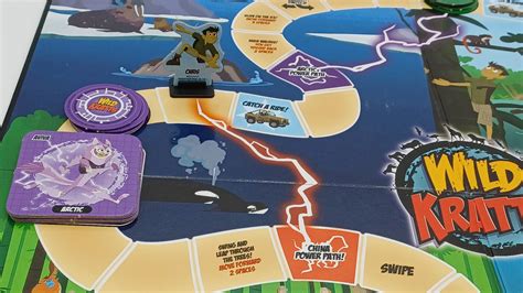 How To Play Wild Kratts Race Around The World Board Game Rules And