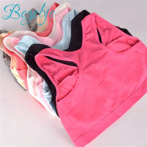 Aliexpress.com : Buy Girls Bras for Children Wirefree Lingerie for Kids ...