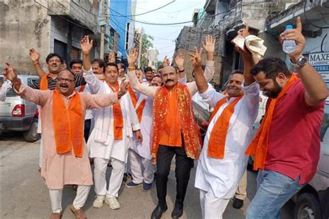 Grand Religious Procession Taken Out On The Eve Of Janmashtami