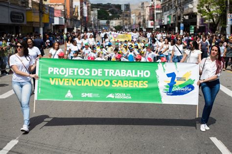 Comemora O Pelo Dia De Setembro Lota Avenida Paulo De Frontin