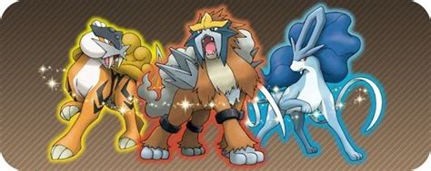 New event: Get a shiny Raikou, Entei or Suicune | Pokémon Database