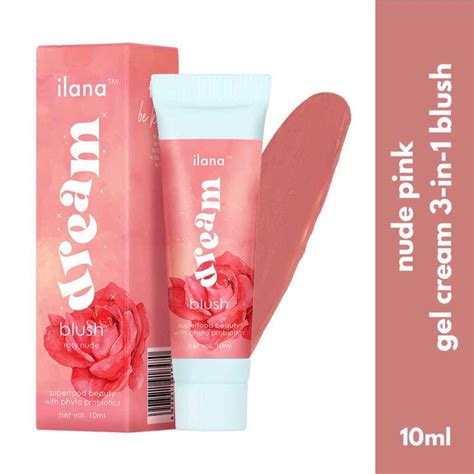 Ilana Dream Blush Cheek Tint Lip Tint Nude Blush 10ml