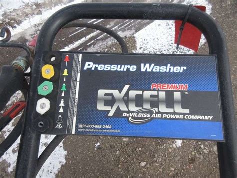 Excell Pressure Washer With A Honda XR2500 Motor Unknown As Is Has