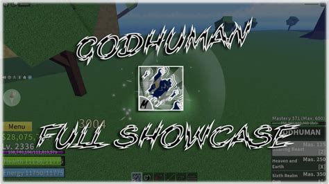 Godhuman Full Showcase Blox Fruits YouTube