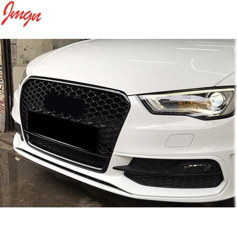 Fit Audi A3 8V Sline S3 2013 2016 Front Grille Honeycomb Grill RS Style