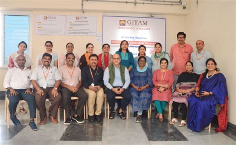 Hyderabad Gitam Workshop Held On ‘research Proposal Global Green News