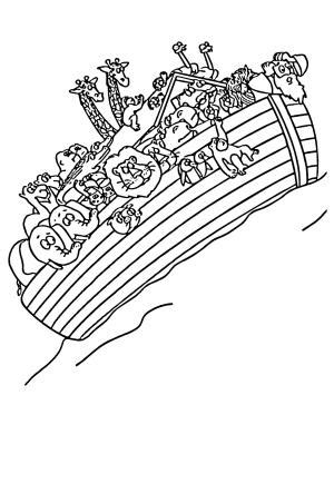 Darmowe Kolorowanki Do Druku Arka Noego Dla Doros Ych I Dzieci