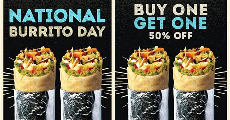 Tasty National Burrito Day Deals: Taco Bell, Chipotle & More