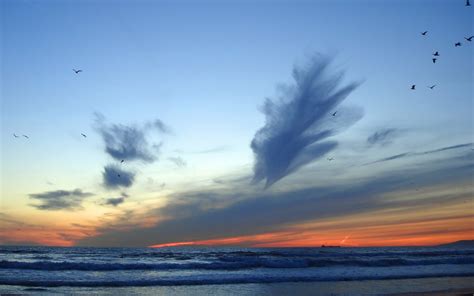 壁纸 日落 天空 海滩 日出 晚间 早上 海岸 地平线 黄昏 云 黎明 海洋 波 余辉 风浪