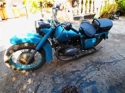 Restoration Project Ij 56 Rare Russian Motorcycle From 1958