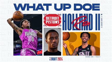 Pistons add another high-ceiling, high-energy player in Ron Holland II | NBA.com