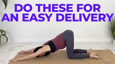 Pregnancy Stretches To Prepare For An Easy Delivery Natural Birth