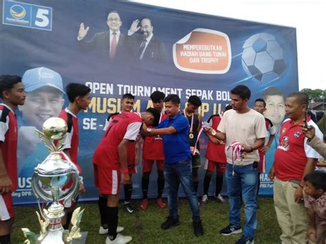 Pis Media Samadua Juarai Turnamen Bola Kaki Muslim Ayub Cup U 15