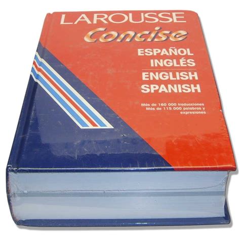 Diccionario Ingles Espa Ol Larousse Concise