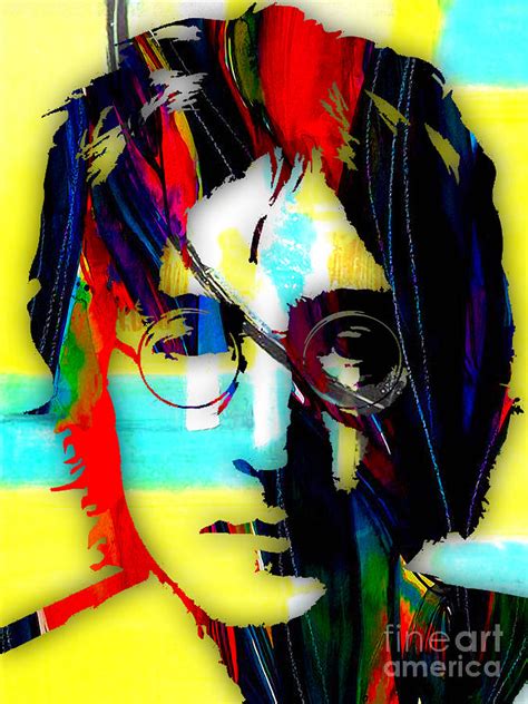 John Lennon Collection Mixed Media By Marvin Blaine Fine Art America