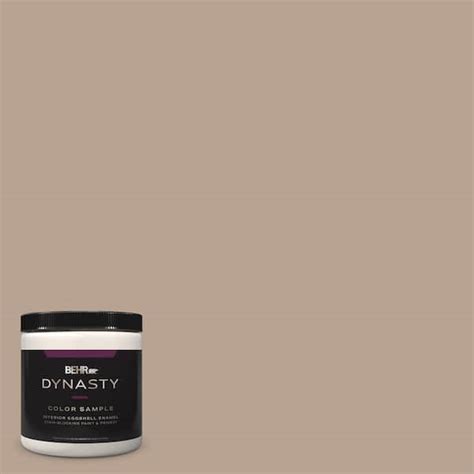 BEHR DYNASTY 8 Oz N190 4 Rugged Tan One Coat Hide Eggshell Enamel