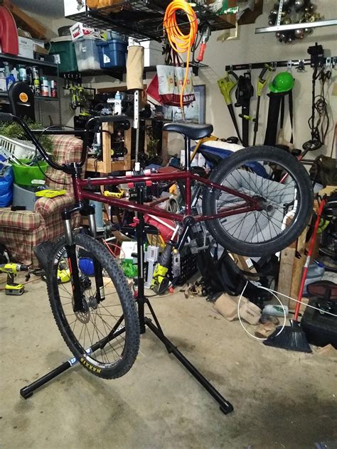 Here is the bmx with a 29er on it : r/mountainbiking