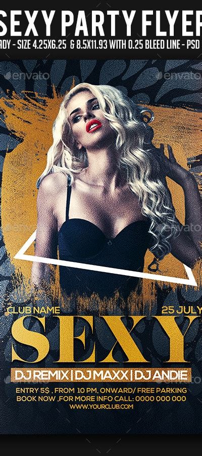 Sexy Party Flyer By Sparksz Graphicriver