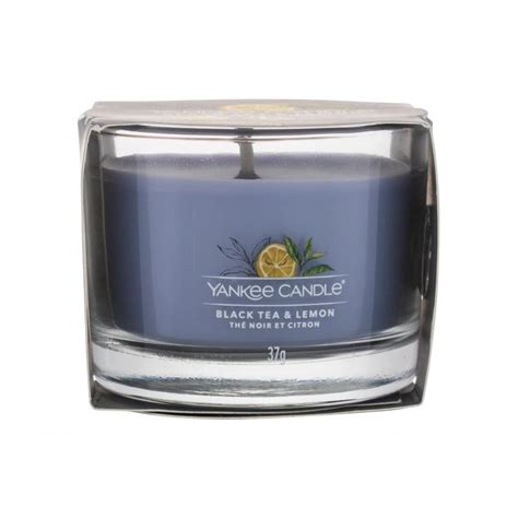 Yankee Candle Black Tea Lemon Vonná svíčka 37 g ELNINO CZ