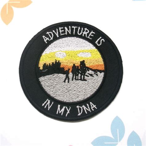 Hiking Iron On Patch Etsy