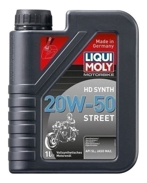 Aceite Liqui Moly W Street Sintetico Para Moto L Mercado Libre