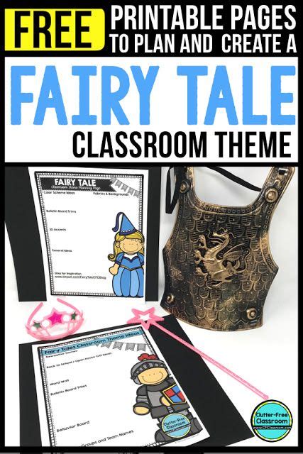 Fairy Tale Classroom Theme Ideas Clutter Free Classroom By Jodi