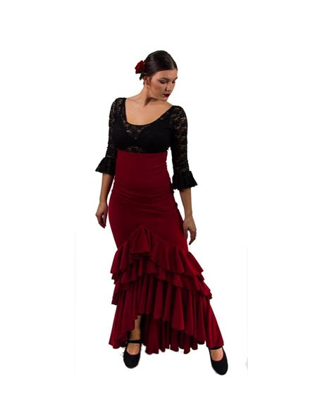 Flamenco Skirt For Woman 2020 Model Taconeo El Rocio