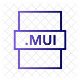 Mui Icon - Download in Gradient Style