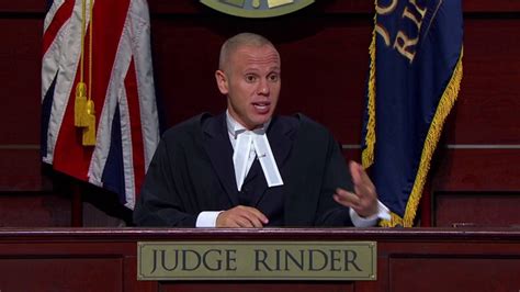 Judge Rinder Begins His Ruling Judge Rinder Youtube