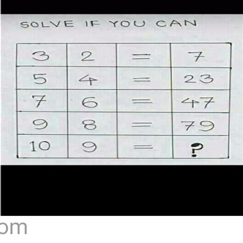 Number Puzzle With Answer Number And Math Puzzle Brainfans