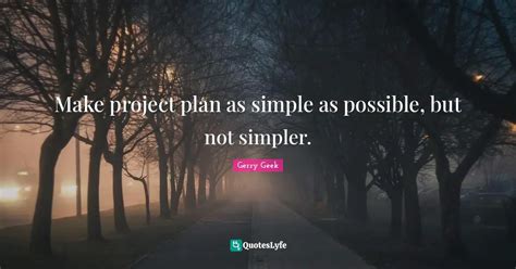 project plan  simple     simpler quote