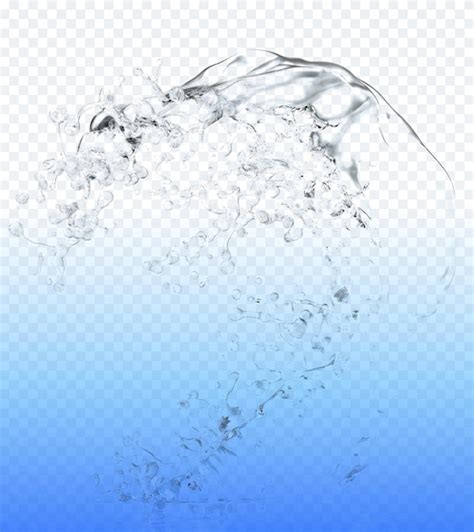 Water Splash Psd And Png Image Premium AI Generated PSD