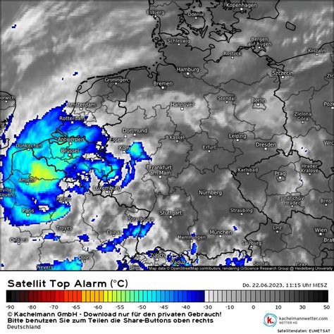 Kachelmannwetter On Twitter Hochreichende Gewittersysteme Mit