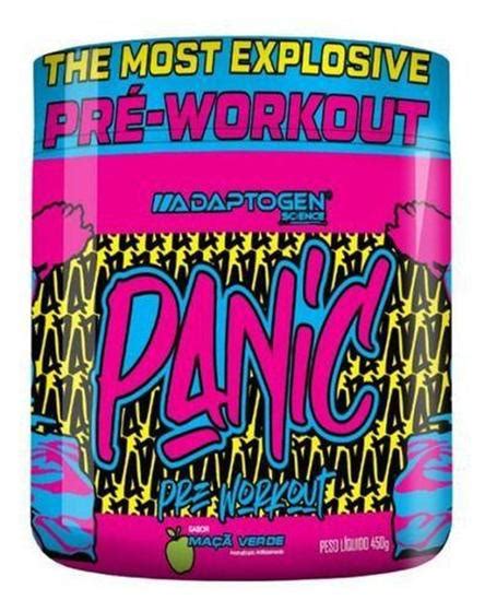 Panic Pr Treino Adaptogen Science Usa Pr Workout G Pr Treino